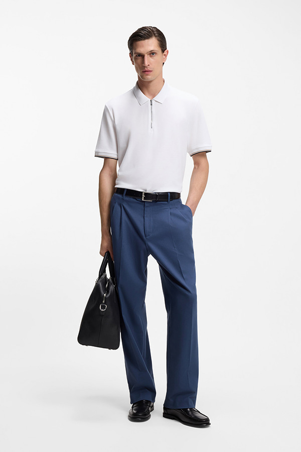 ΜΠΛΟΥΖΑ POLO BOSS - 100 ΛΕΥΚΟ